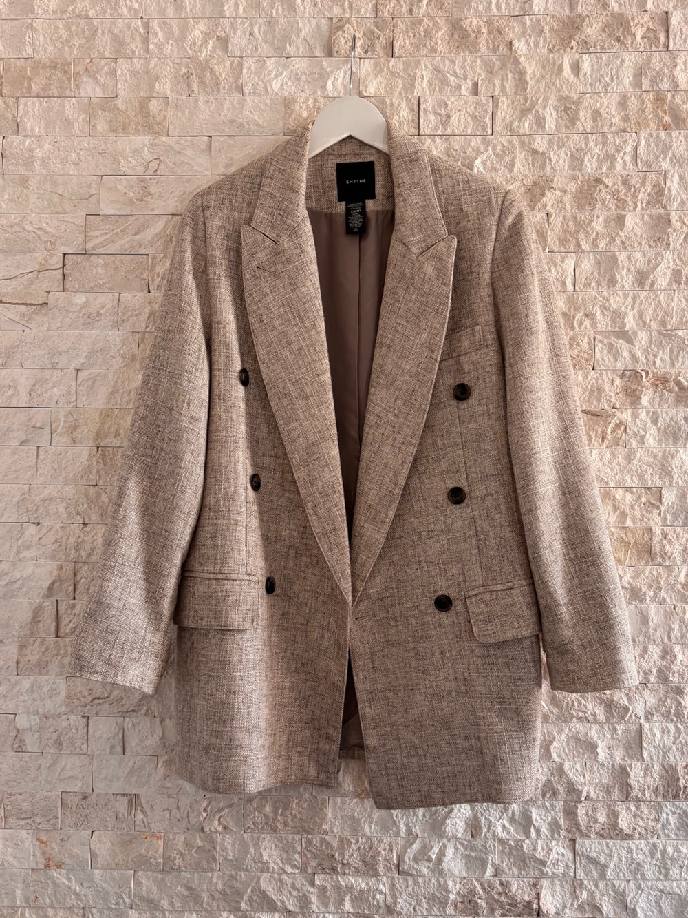 Smythe Double-Breasted Peaked Lapel Blazer